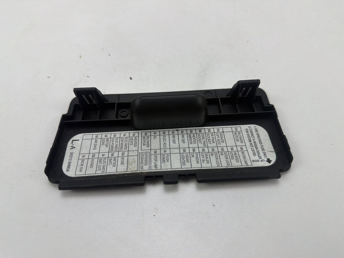 2013-2018 Nissan Altima - Interior Fuse Cover Lid Trim 24313 9HM0A OEM