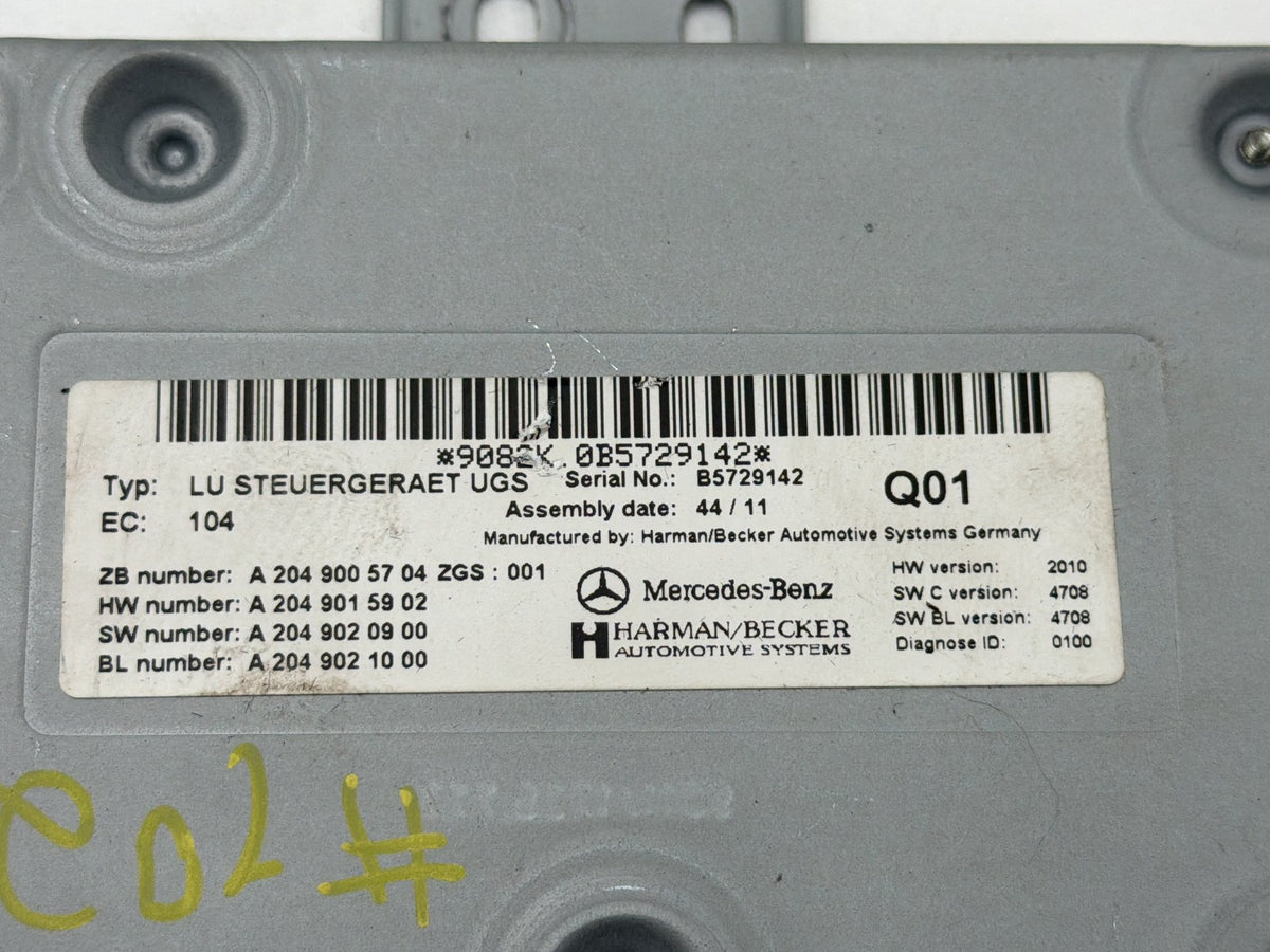 2008-2012 Mercedes-Benz R350 Telematics Multimedia Interface Module ECU OEM