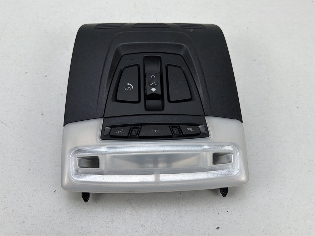 2012-2015 BMW 228i F22-Overhead Console Dome Light Sunroof Switch 9321466 OEM