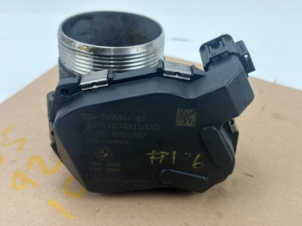 2011-2016 BMW 550i xDrive 4.4L Engine Throttle Body 7555944 OEM