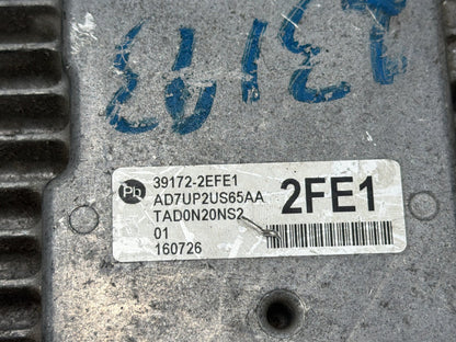 2015-2017 Hyundai Elantra Engine Control Module Unit ECU 39172-2EFE1 OEM