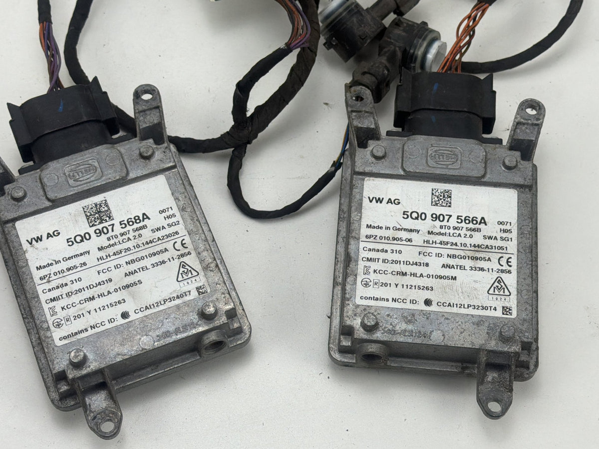 2015-2016 Audi A3 Rear Left & Right Lane Change Blind Spot Radar Module OEM
