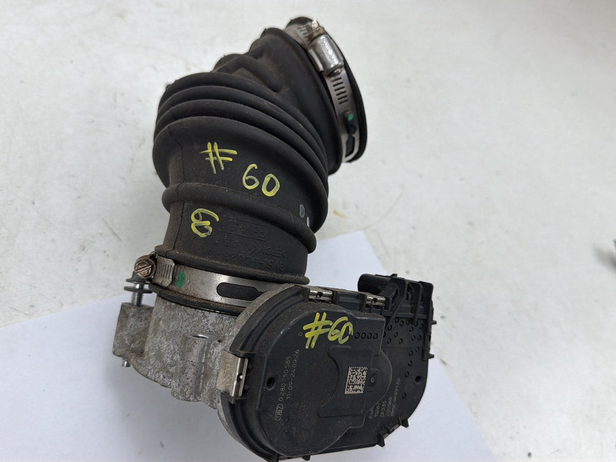 2012-2013 Ford Focus 2.0L Throttle Body w/ Air Intake Cleaner Duct Hose Tube OEM