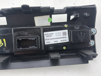 2014-2017 Maserati Ghibli III M157 Center HVAC Heater A/C Climate Control OEM