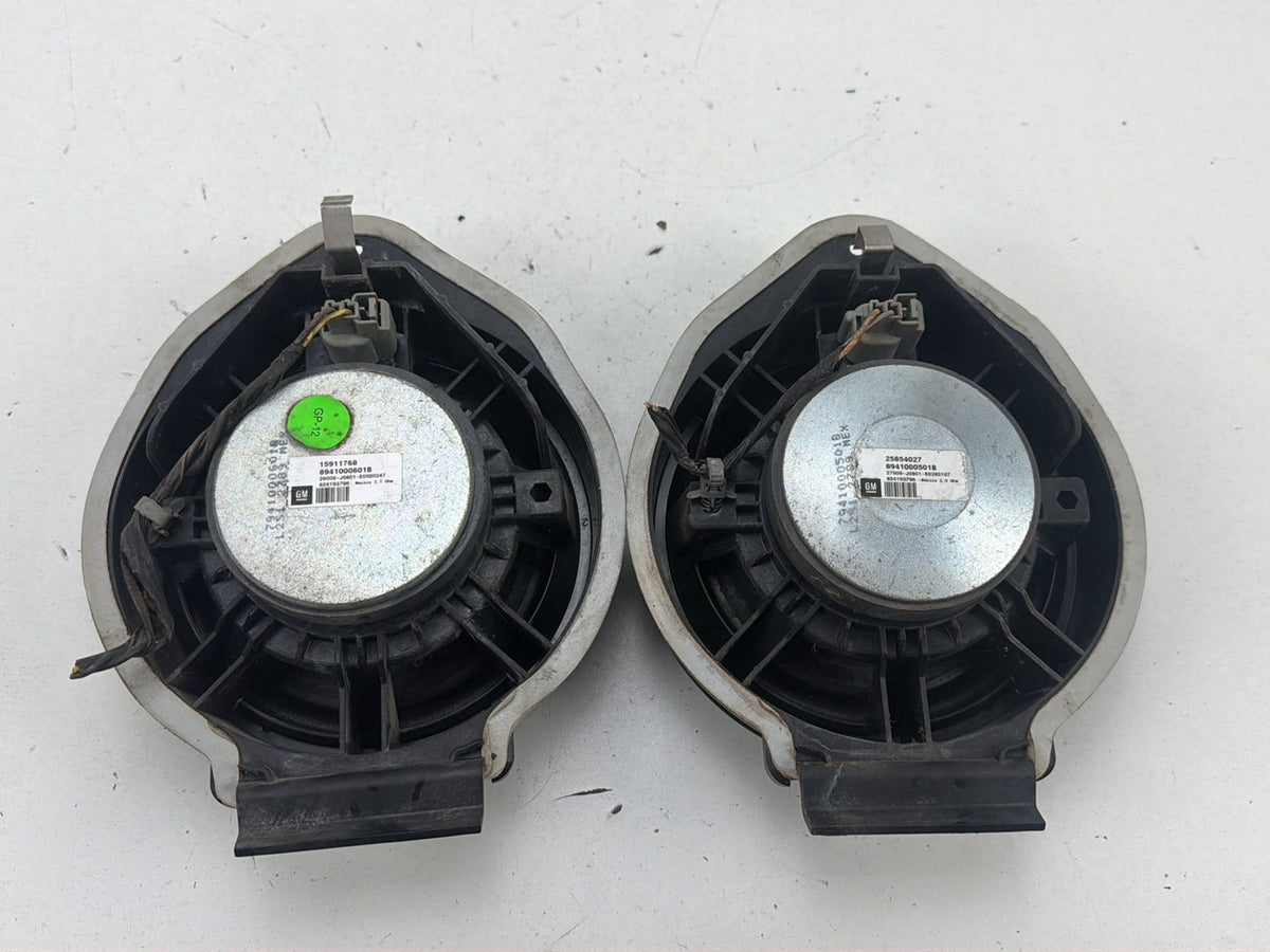 2010-2016 Buick LaCrosse Rear Front Left Side Audio Speakers Pair 15911768 OEM