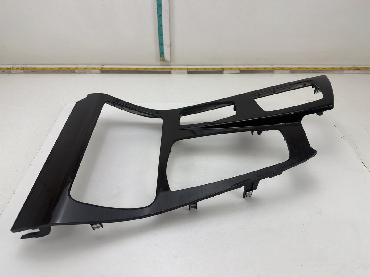 2011-2016 BMW 550i xDrive Center Console Shifter Media Wood Trim Cover OEM