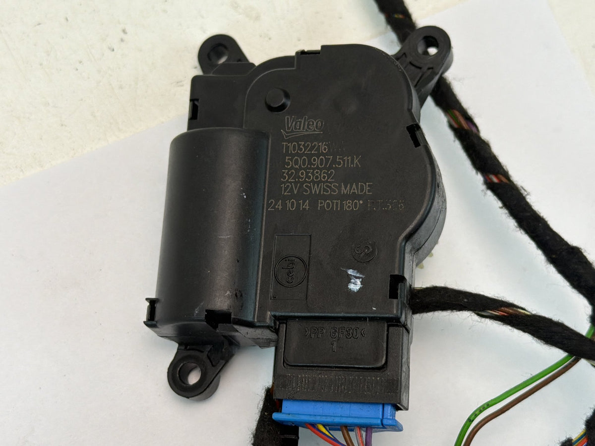 2015-2020 Audi A3 8V Air Conditioning Flap Actuator Servo Motor With Harness OEM