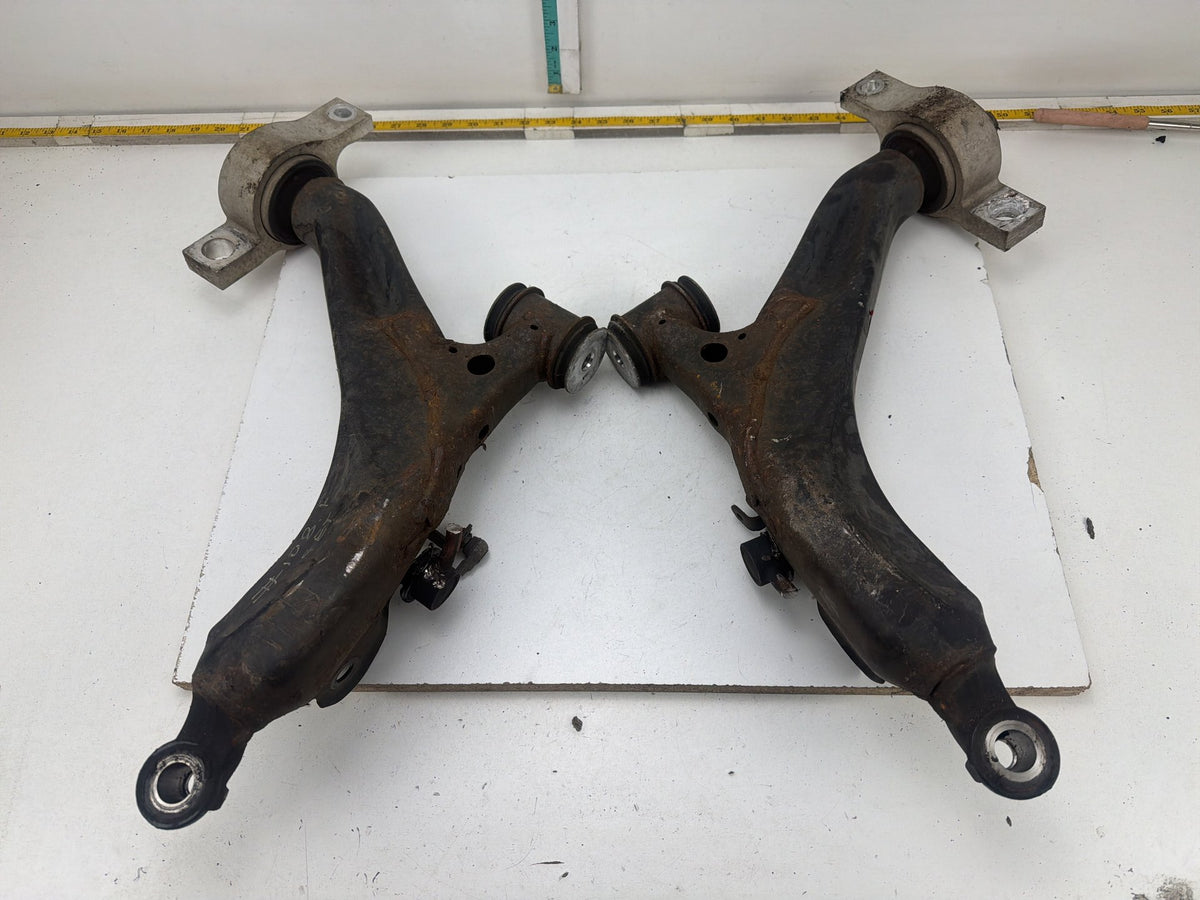 2010-2015 Lexus IS250 Convertible Front Left & Right Lower Control Arm Set OEM