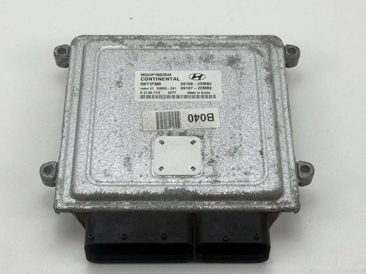 2011-2013 Hyundai Elantra 1.8L Engine Computer Control Module 39106-2EMB2 OEM
