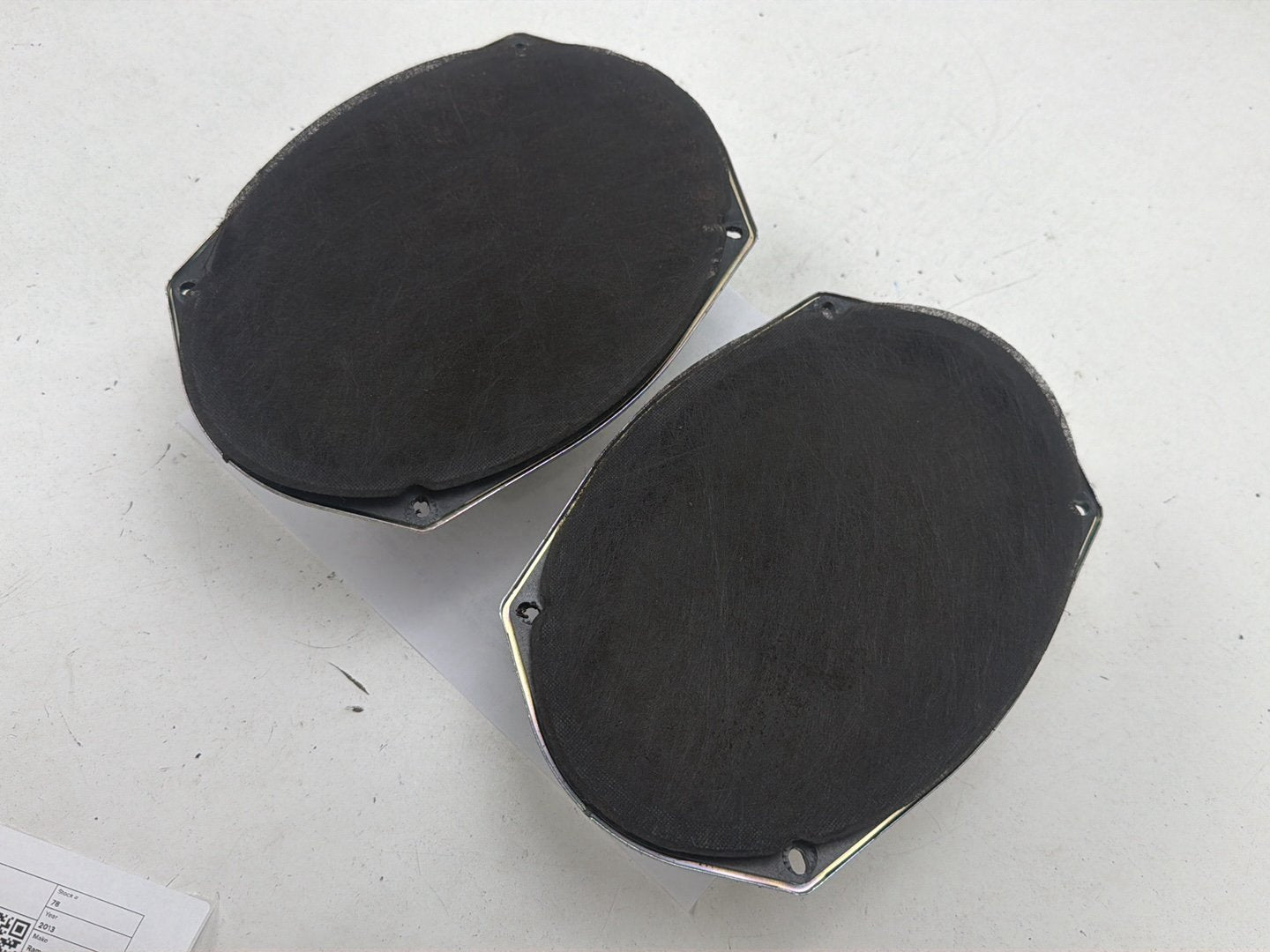2013-2018 Ram 1500 Door Audio Speakers 6x9 Pair Set 05091019AB OEM