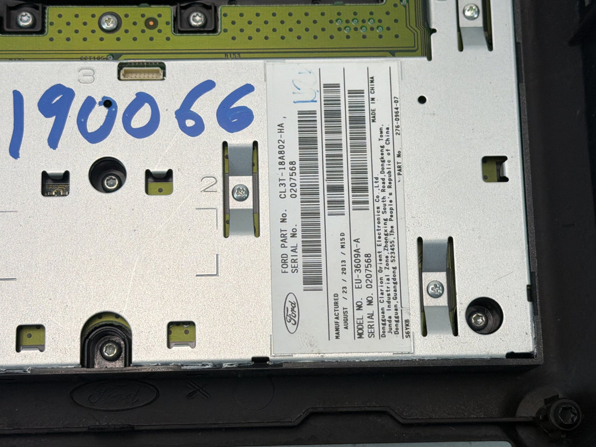 2012-2014 Ford F-150 Radio CD Player Am/Fm Control Panel CL3T-18A802-HA OEM