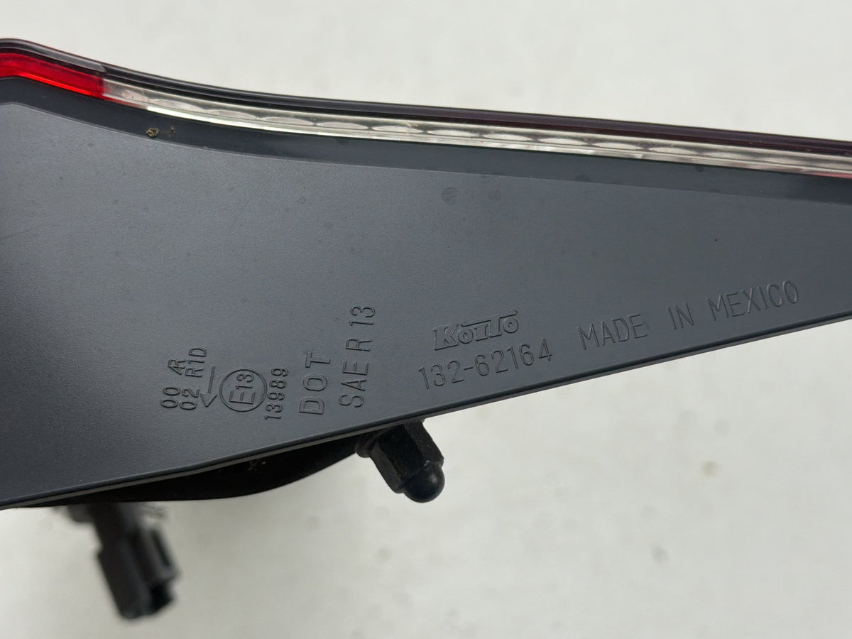 2019-2022 Honda HR-V Rear Left Driver Side Inner Tail Light Liftgate Mounted OEM