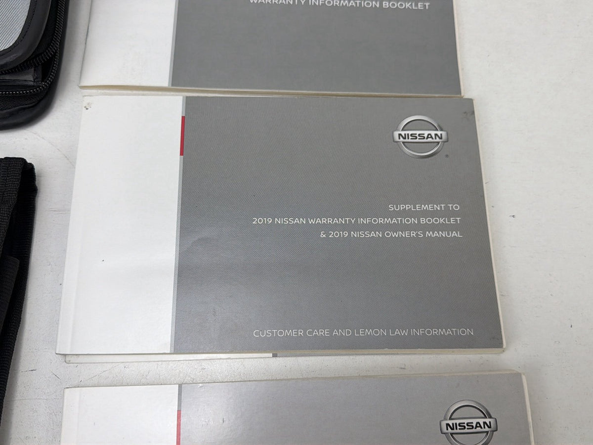 2015-2019 Nissan Sentra Owners Manual Book Set OEM