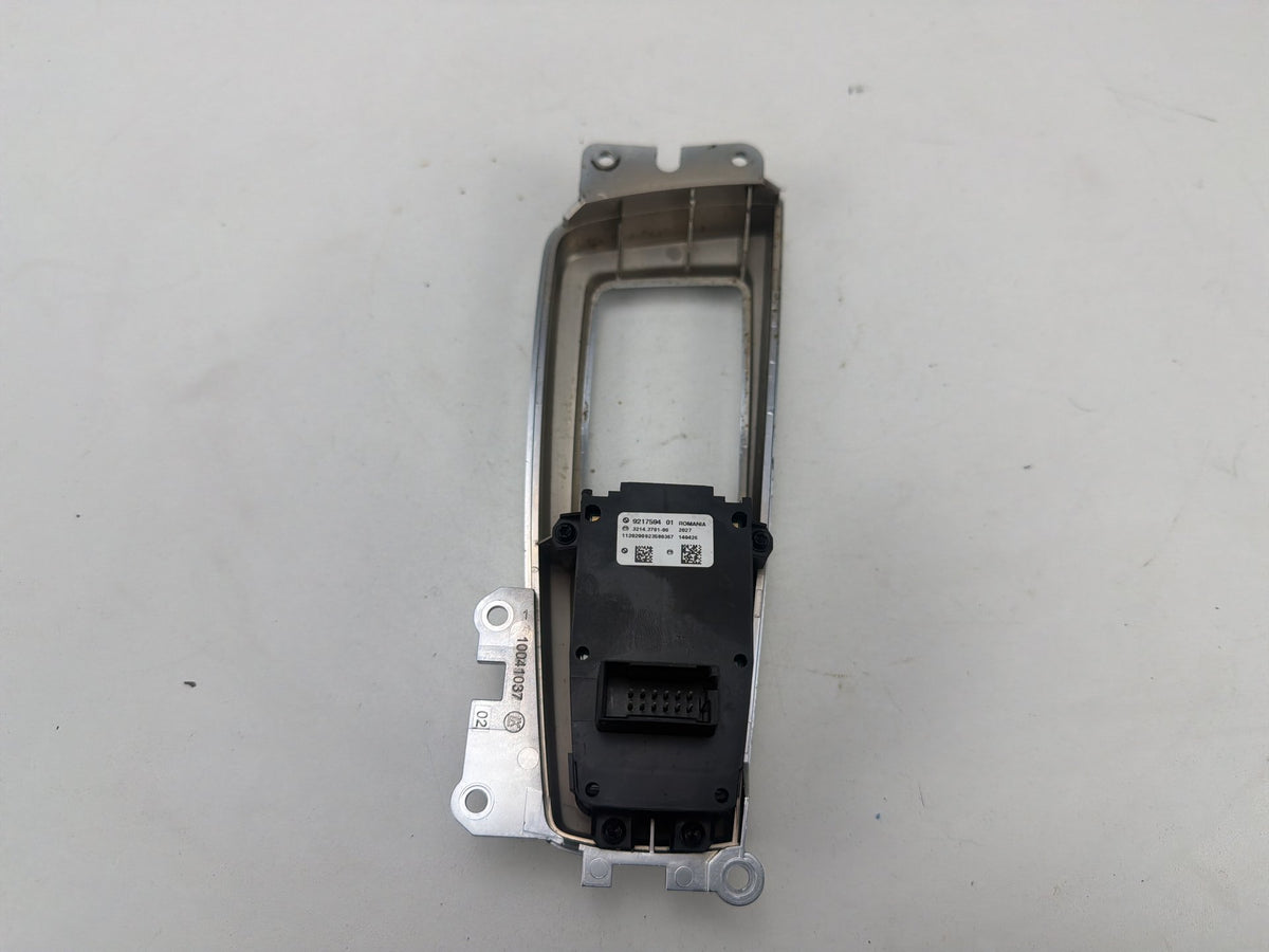 2011-2016 BMW 550i xDrive Central Console Parking Brake Switch With Trim OEM