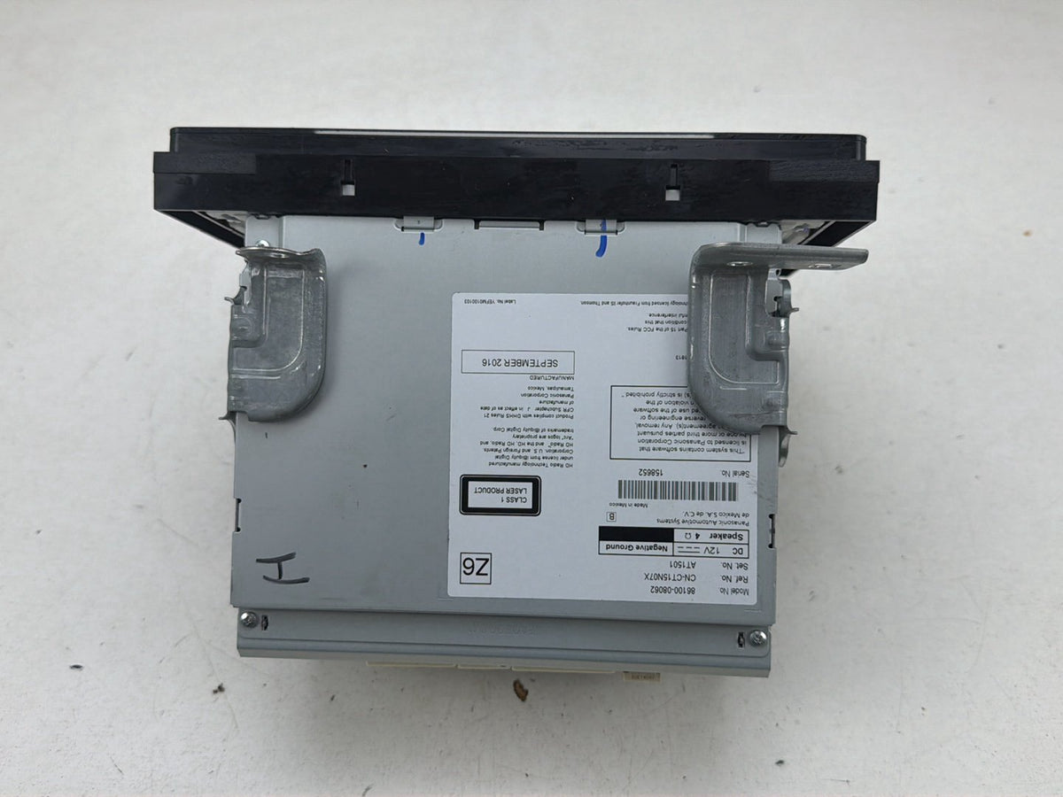 2015-2019 Toyota Sienna Radio Receiver CD Player Display Screen 86100-08062 OEM