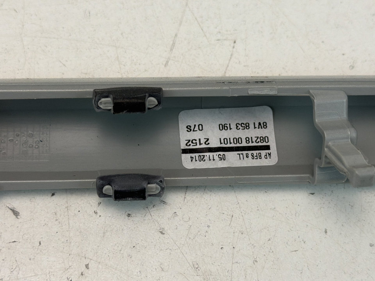 2015-2019 Audi A3 8V Interior Dash Trim/Moulding Set 8V1853190 OEM