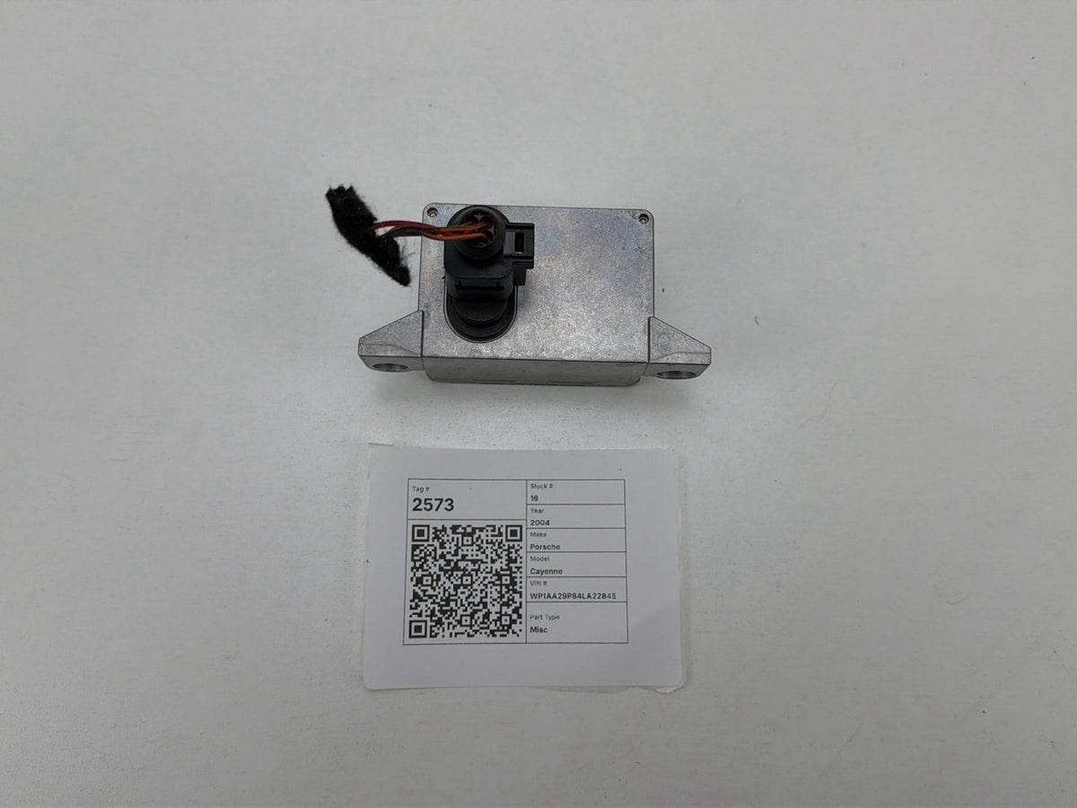 2003-2006 Porsche Cayenne Yaw Turn Rate Angle Sensor Module 7E0907652A OEM