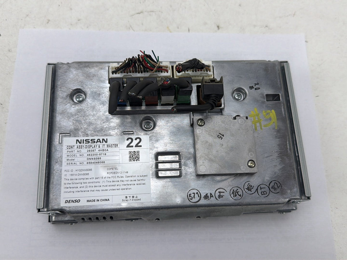 2014-2020 Infiniti Q50 V37 Navigation Radio Info Screen Display 28387-4HB0A OEM