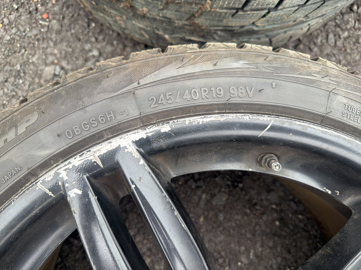 2010-2018 BMW 5 6 Series Alloy Wheels Tires Set of 4 245/40R19 98V OEM