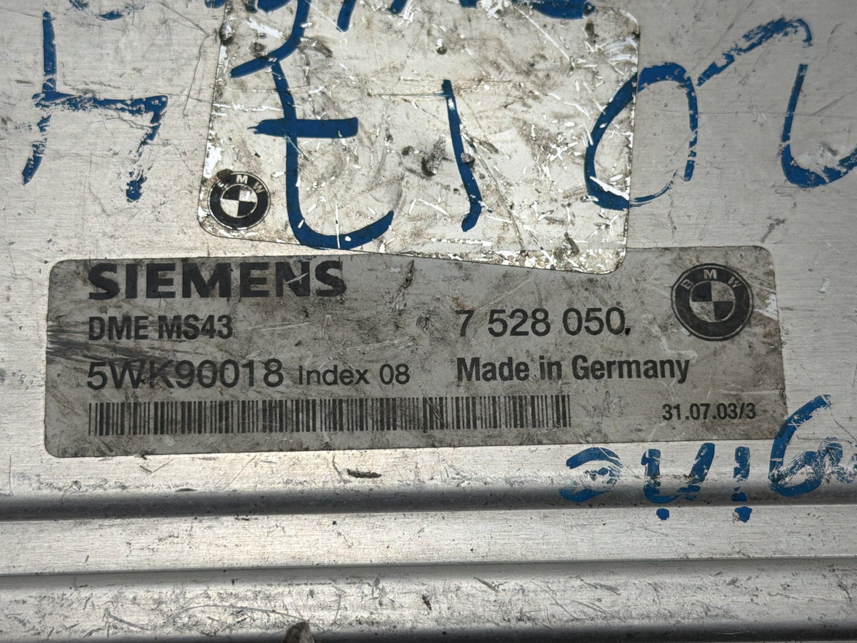 2000-2006 BMW X5 Engine Computer/ ECU Control Module 7528050 OEM