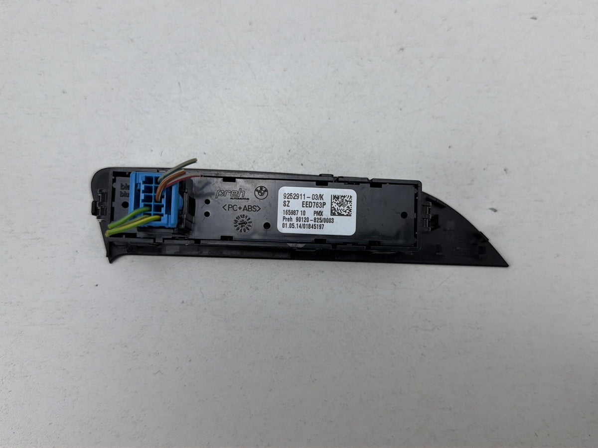 2015-2016 BMW 228i F22-Center Console Switch 9252911-03 OEM