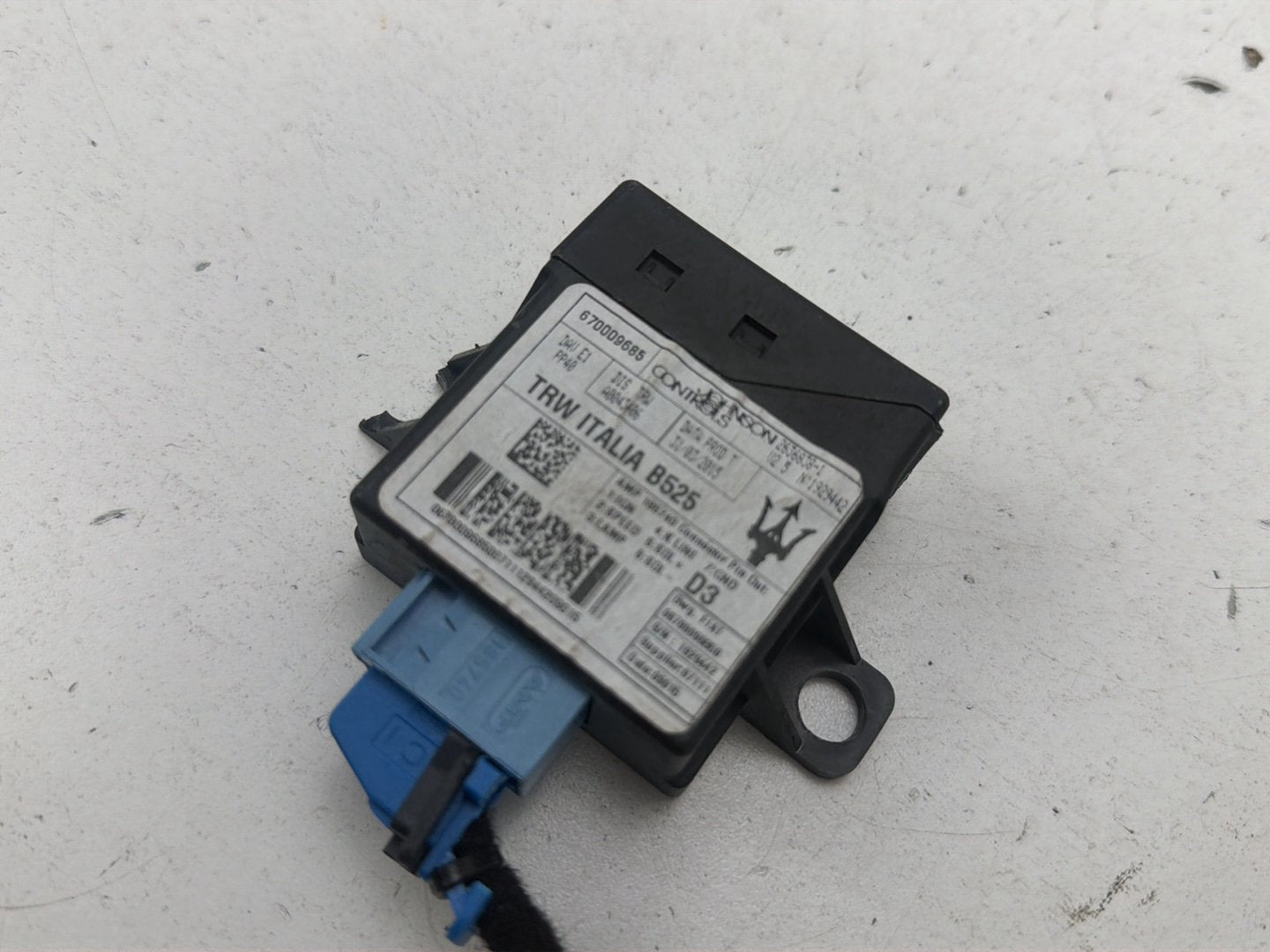 2014-2017 Maserati Ghibli III M157 Power Steering Control Module 670009685 OEM