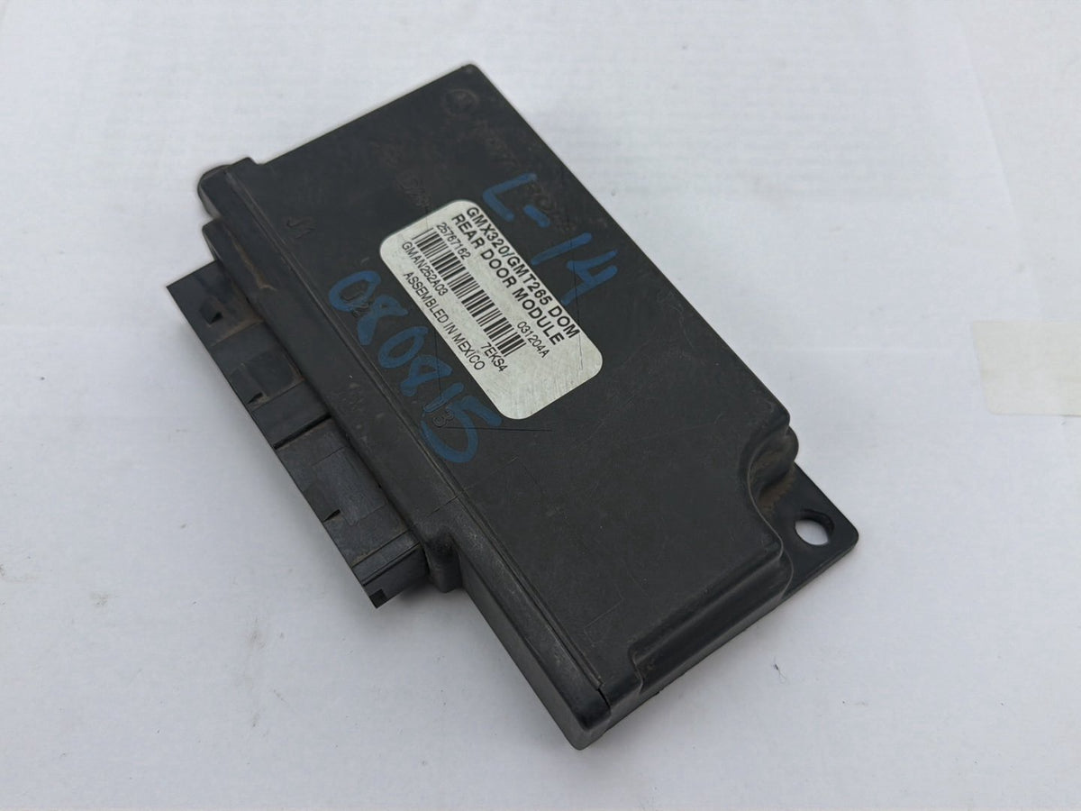 2004-2007 Cadillac CTS Rear Right Side Door Control Module 25767162 OEM