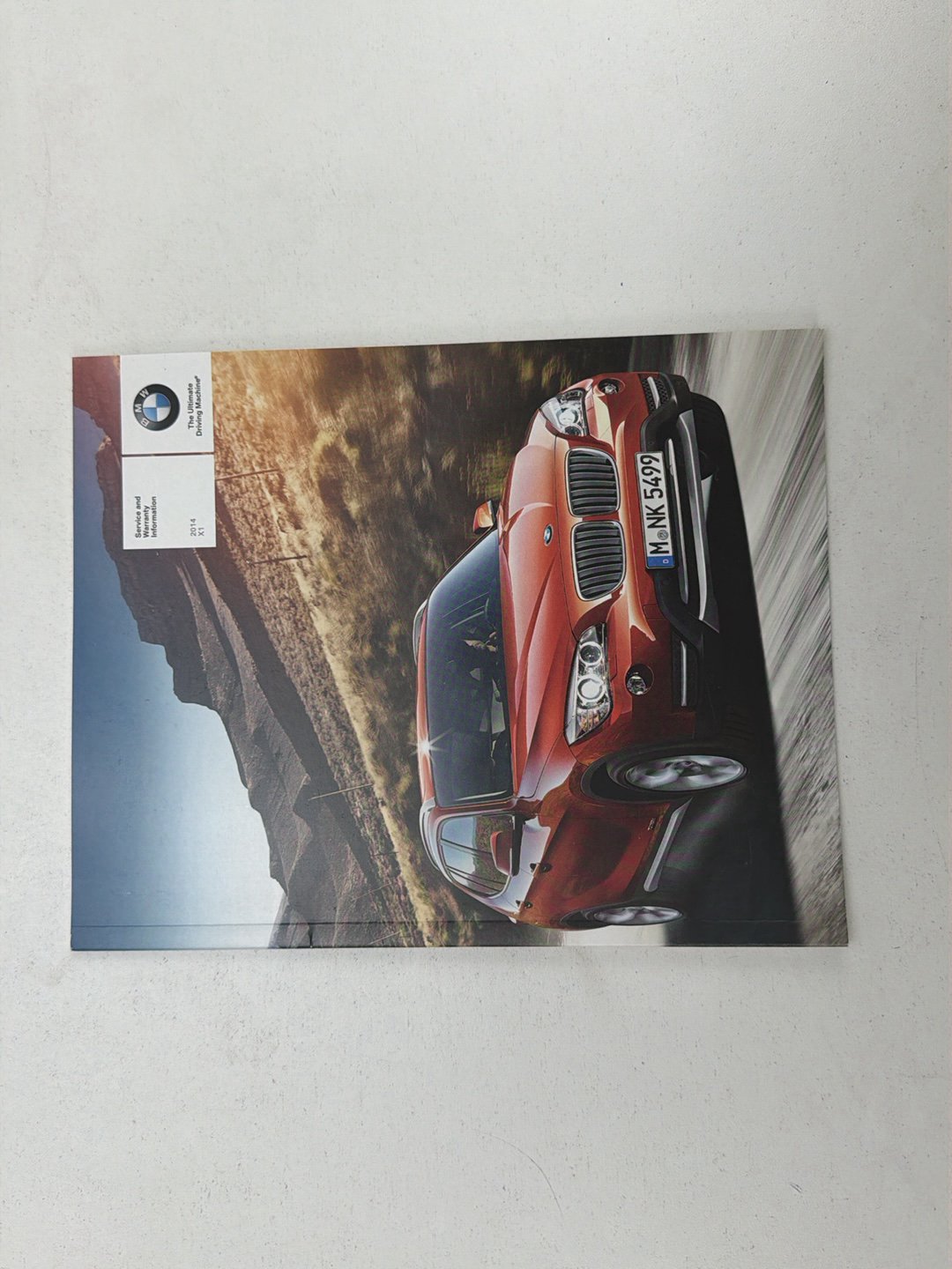 2013-2015 BMW X1 E84-Owners Manual With Case OEM