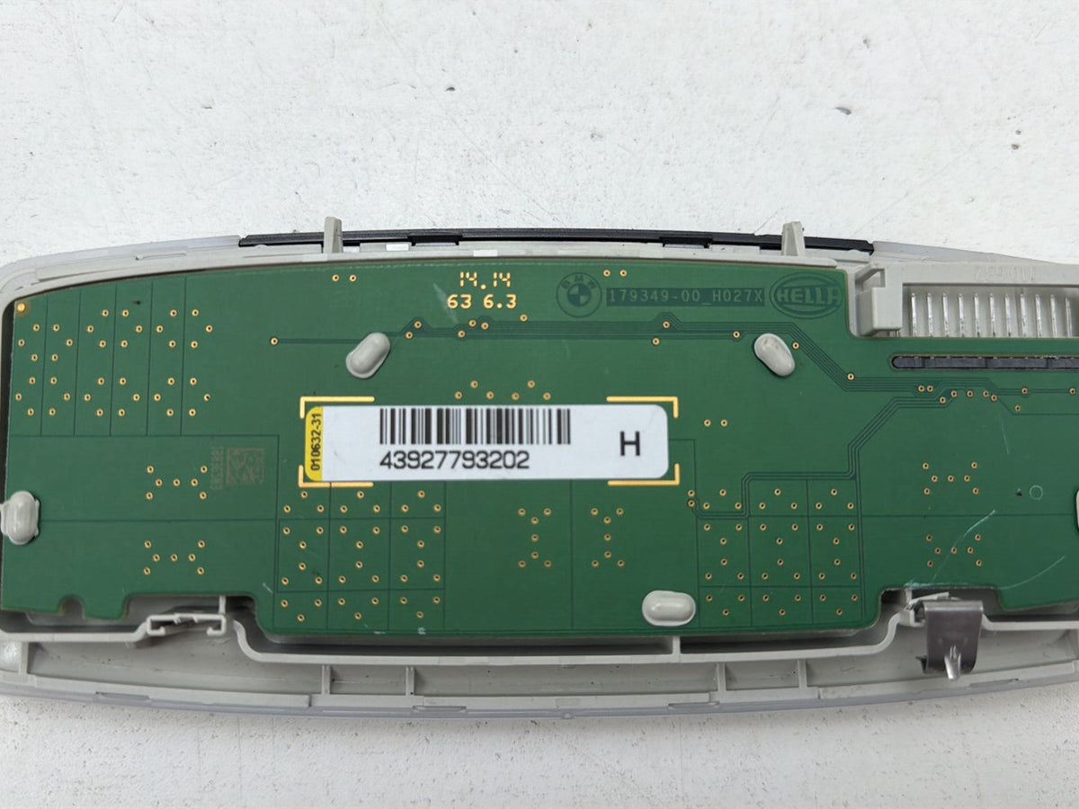 2014-2016 BMW 228i F22 Rear Upper Overhead Dome Light Lamp 7793202 OEM