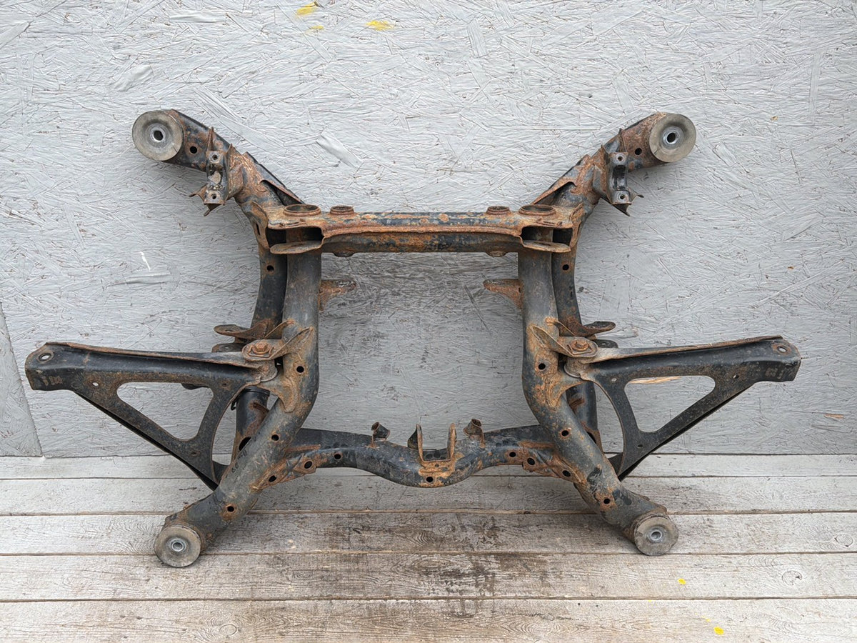 2003-2006 Porsche Cayenne Rear Suspension Sub Frame Crossmembers Subframe OEM