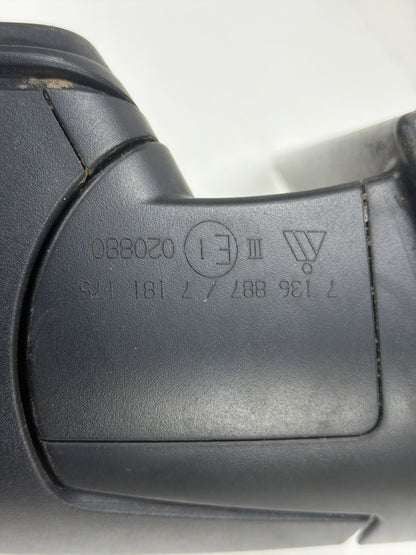 2007-2013 BMW X5 Front Left Driver Side Power Door Mirror Assembly 7136887 OEM