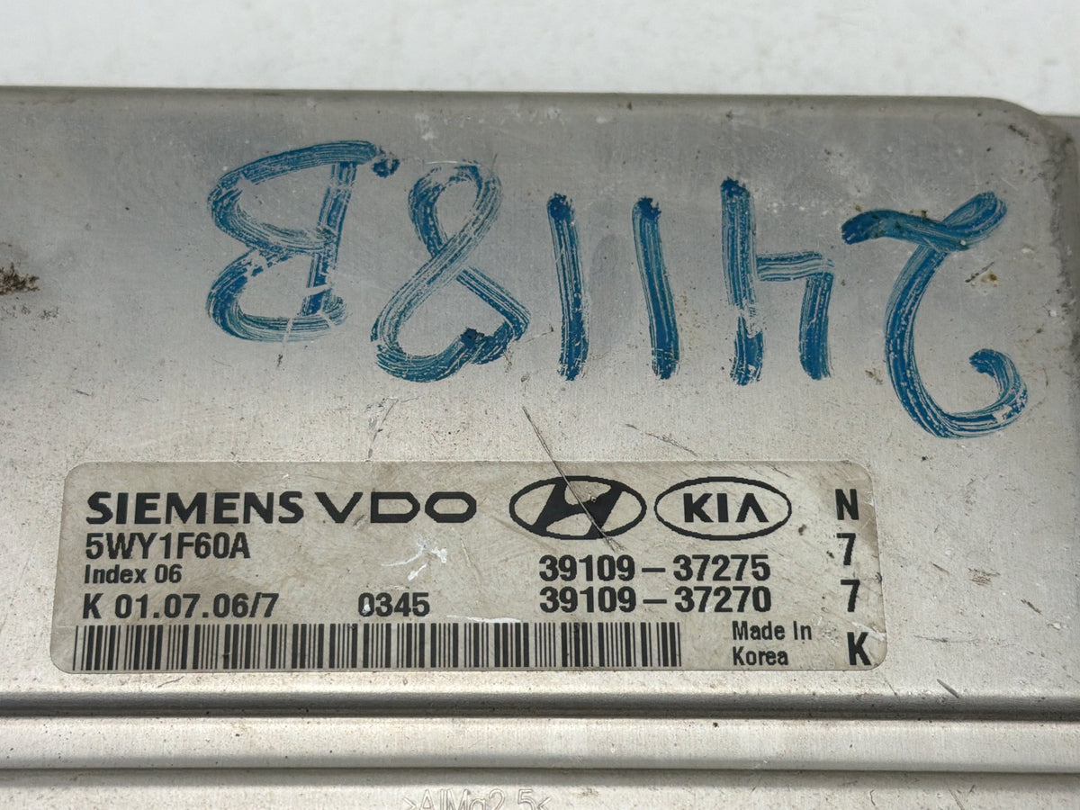2007-2010 Kia Sportage 2.7L Engine Control Module ECU Computer 39109-37270 OEM