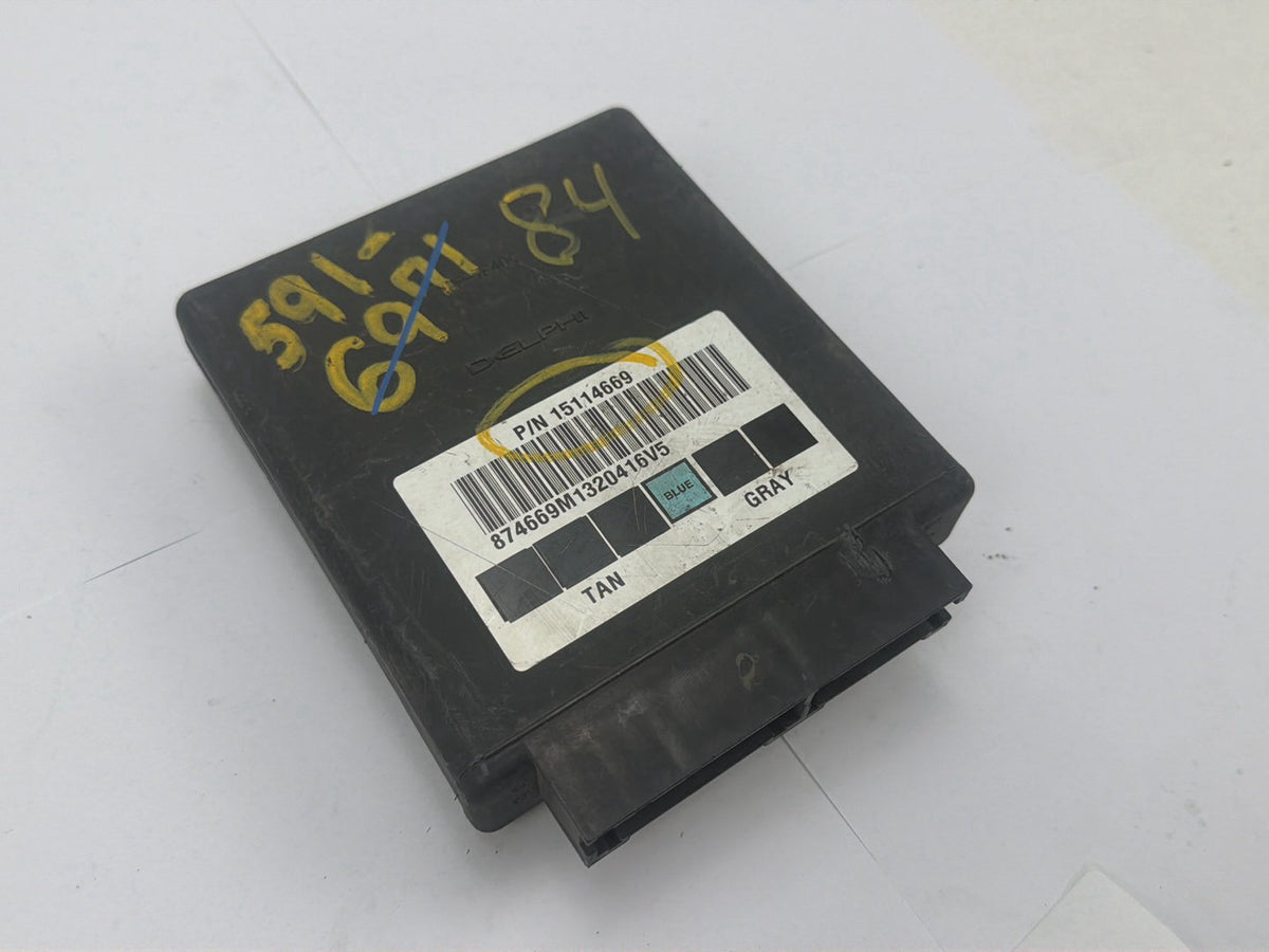 2002-2005 Chevrolet Trailblazer Body Control Module BCM 15114669 OEM
