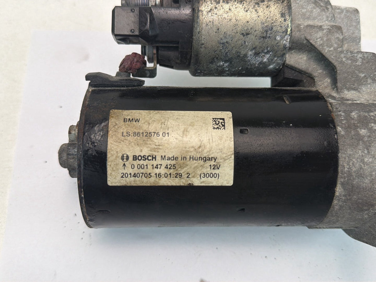 2014-2016 BMW 228i F22 Engine Ignition Starter Motor 8612576-01 OEM