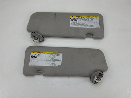 2010-2015 Toyota Prius W30- LH Driver RH Passenger Side Sun Visor Pair Set OEM