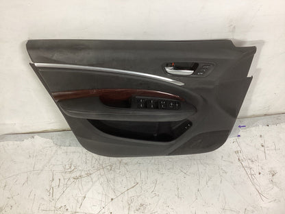 2014 - 2020 Acura MDX Front & Rear Left Side Interior Door Trim Panel OEM.