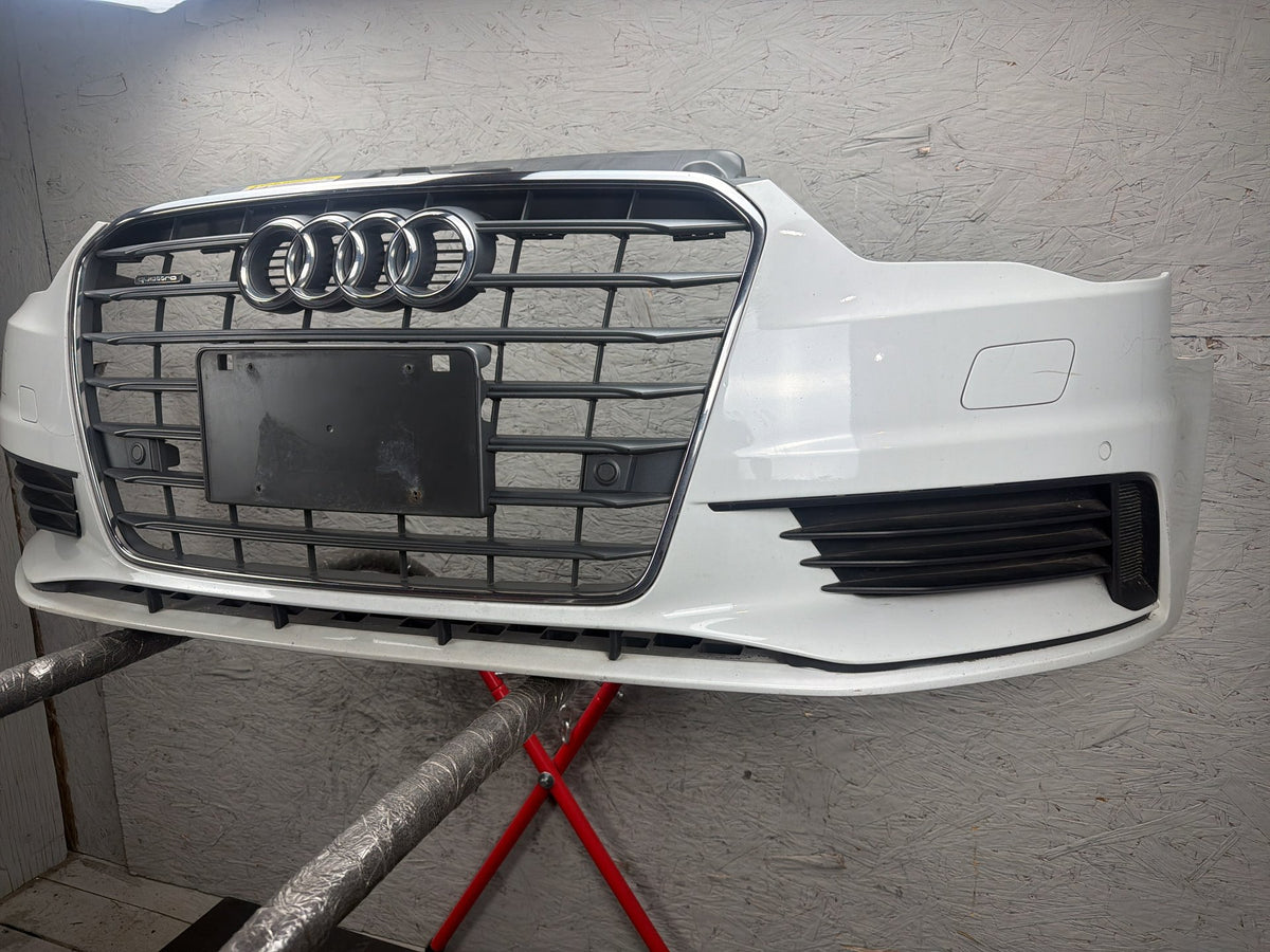 2014-2016 Audi A3 8v Sedan Front Bumper Cover Assembly OEM