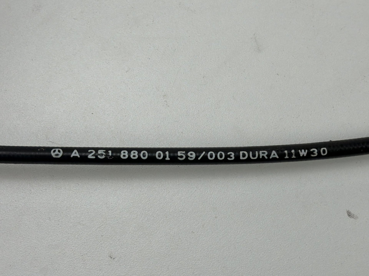2006-2012 Mercedes-Benz R350 Hood Release Cable with Pull Handle A2518800159 OEM