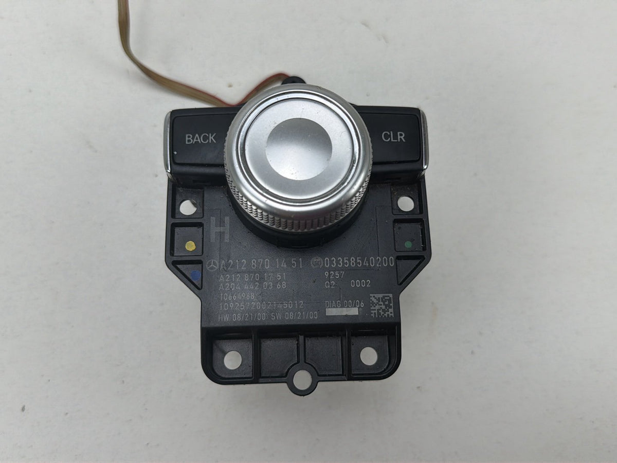 2010-2011 Mercedes-Benz E-Class Console Controller Multi Switch A2128701451 OEM