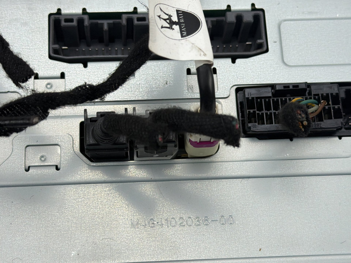 2014-2017 Maserati Quattroporte Radio CD Player Media Receiver 68257004AA OEM