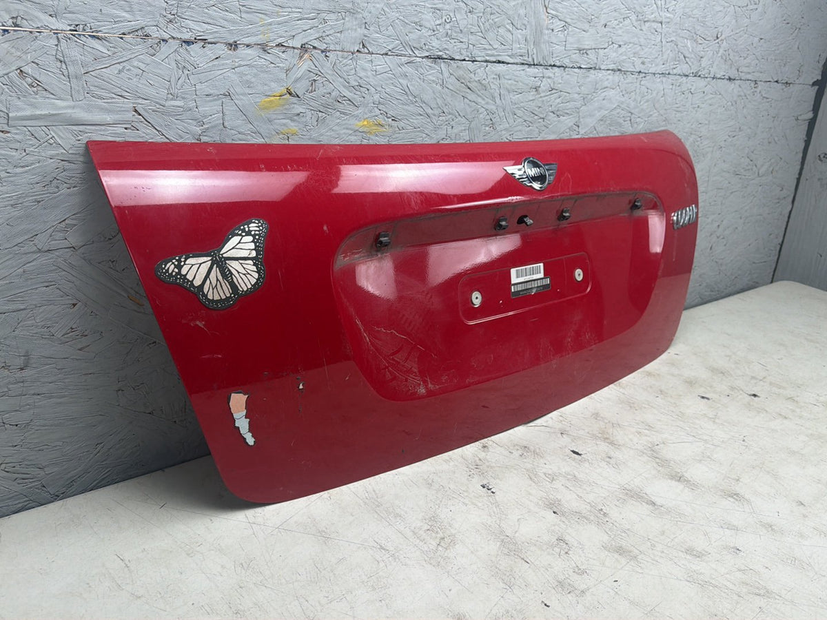 2010-2013 Mini Cooper Convertible Rear Gate Trunk Lid Boot Lid Panel OEM
