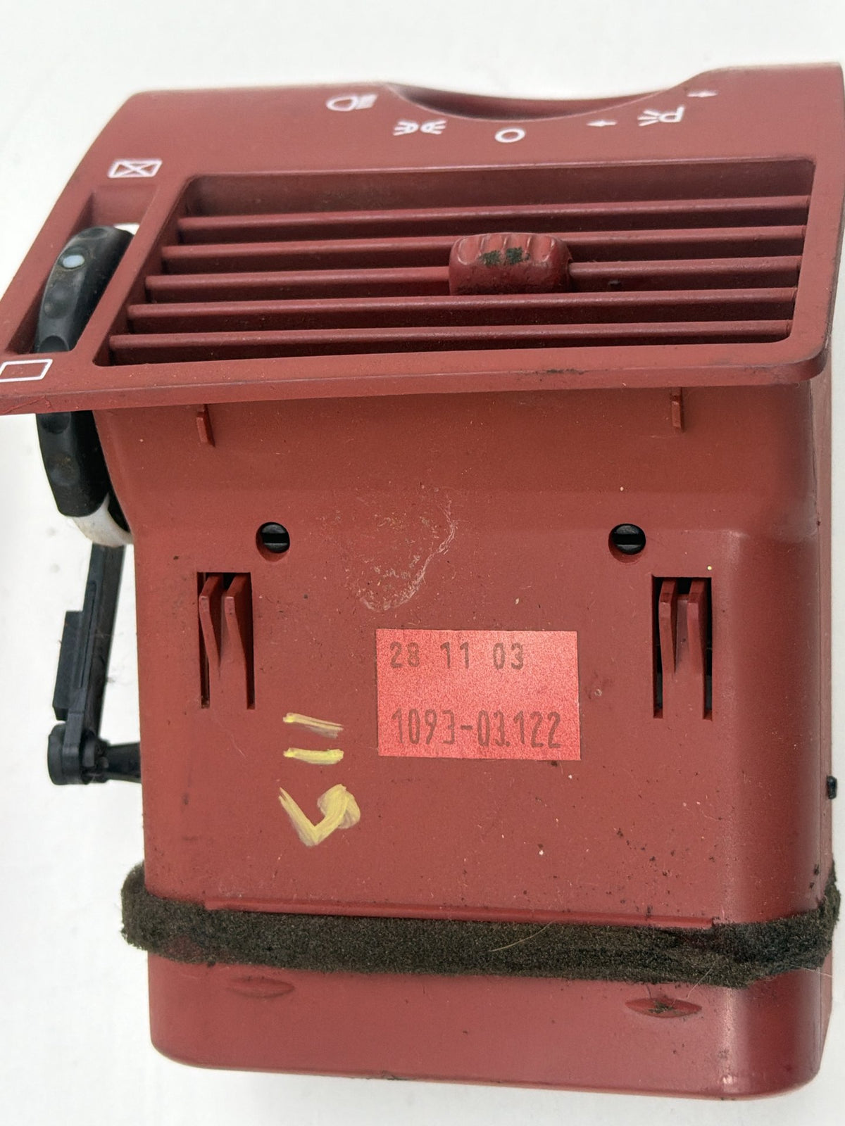 2004-2008 Chrysler Crossfire Front Left Side Dash AC Vent Head Light Switch OEM