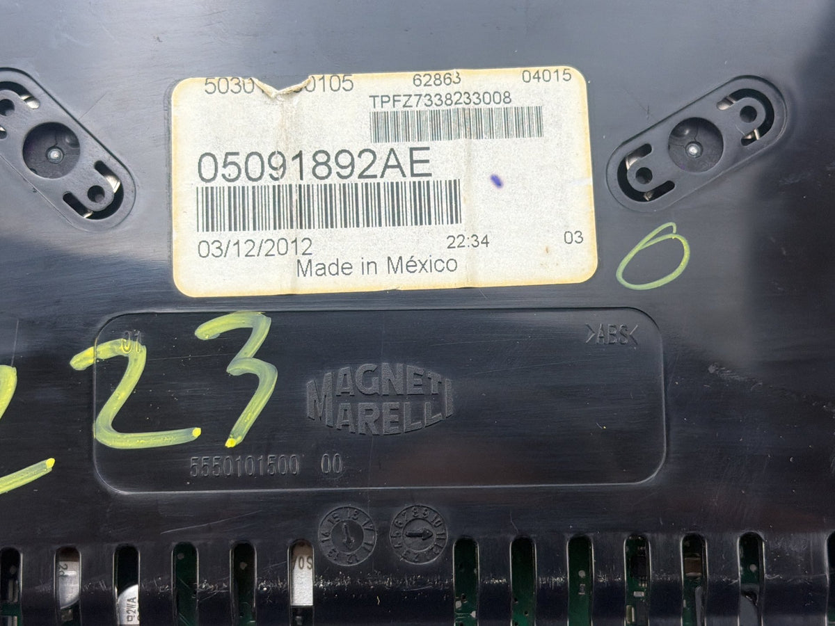 2013 Dodge Dart Instrument Gauge Speedometer Cluster OEM