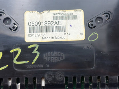 2013 Dodge Dart Instrument Gauge Speedometer Cluster OEM