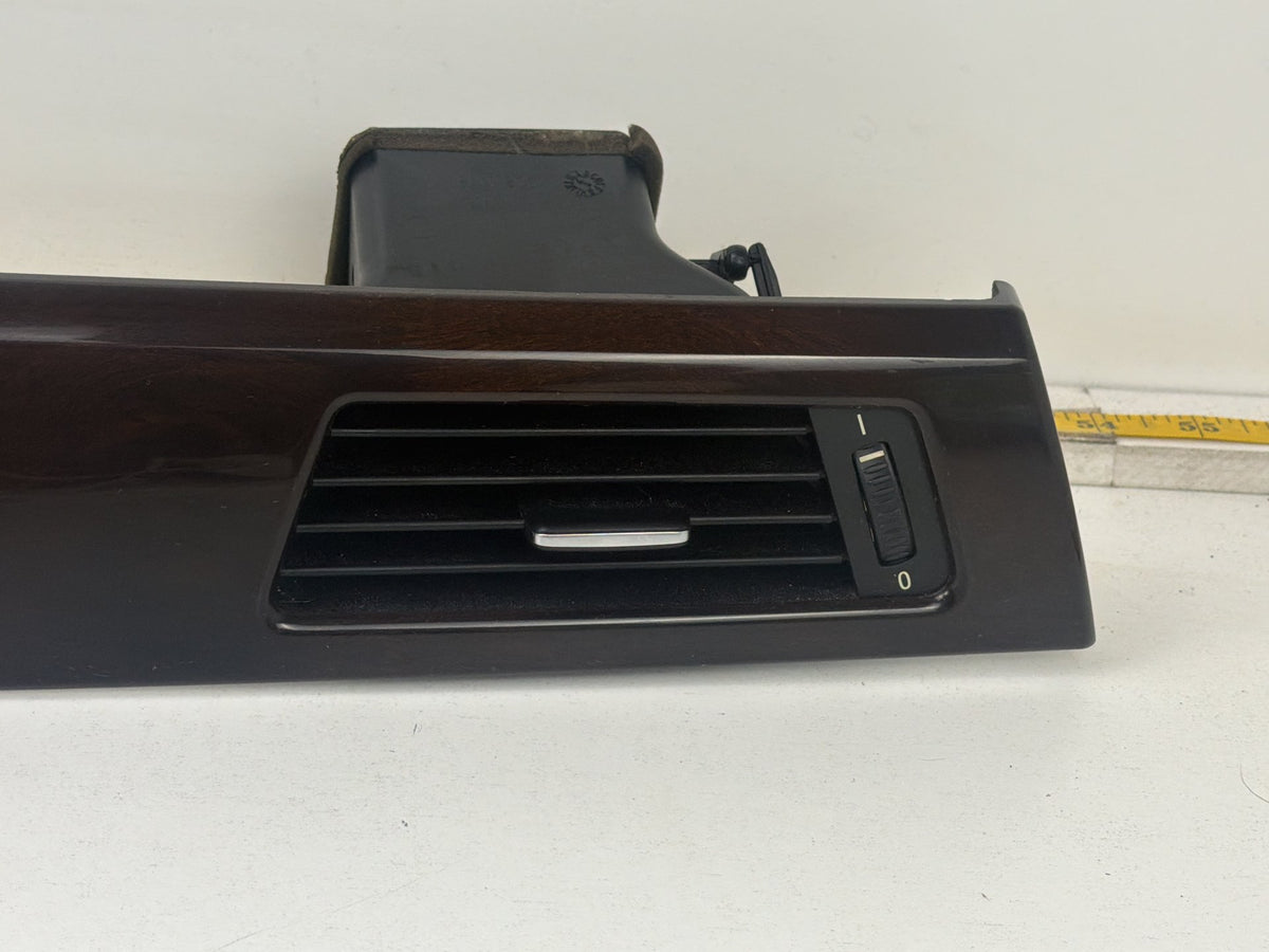 2009-2011 BMW 335i xDrive Center Dash Molding Trim Panel w/ Air Vents OEM