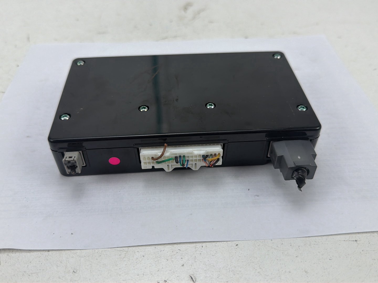 2014-2020 Infiniti Q50 V37 Telematics Communication Control Unit 283B0-3JA2A OEM