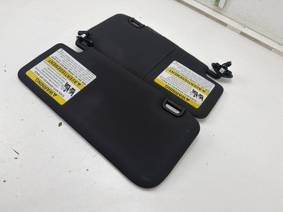 2013-2020 Subaru BRZ Front Right Passenger & Left Driver Side Sun Visor Set OEM