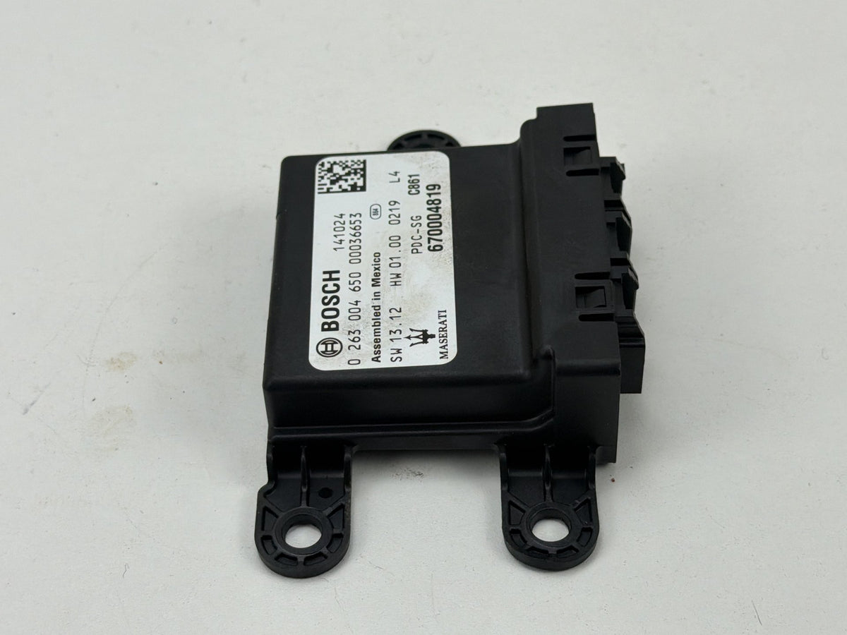 2014-2017 Maserati Quattroporte Parking Assist Control Module 670004819 OEM