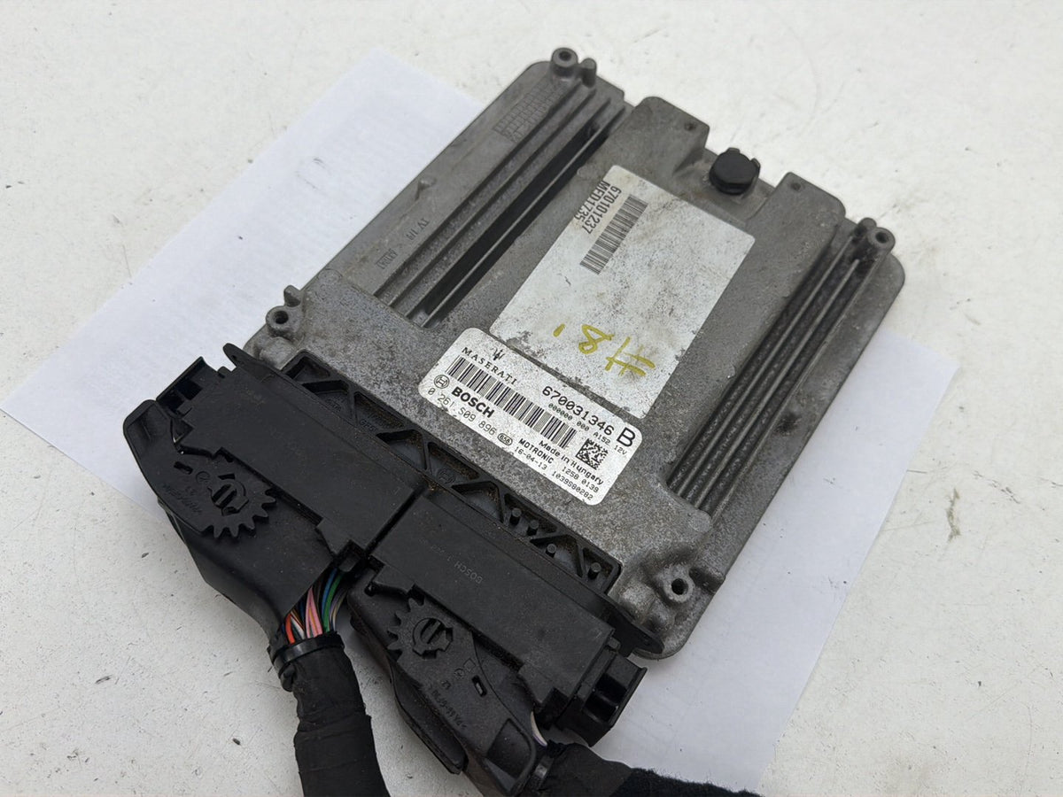 2014-2017 Maserati Ghibli Engine Computer/ ECU Control Module 670031346B OEM