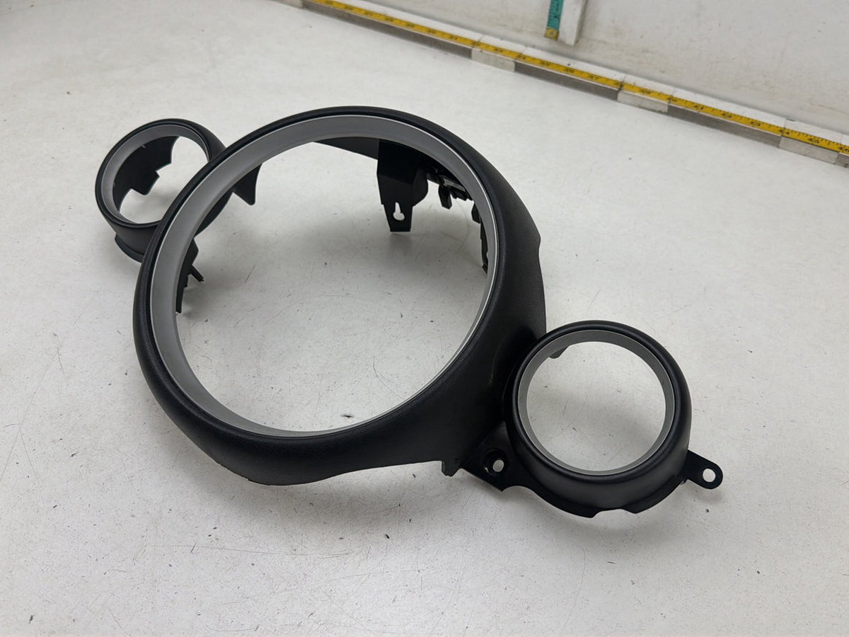 2007-2013 Mini Cooper S R56- Speedometer Instrument Cluster Bezel Cover Trim OEM